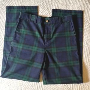 Vineyard Vines Boys plaid 100% cotton pants 👖